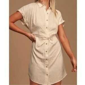 Lulus casual perfection Tan Tunic